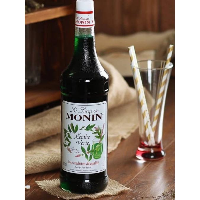 Сироп Monin Menthe Verte Зеленая Мята стекло 1000 мл