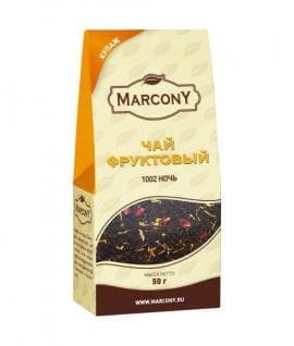 Чайный напиток Marcony фруктовый композиционный 1002 Ночь 50г