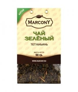 Чай листовой Marcony зеленый Тегуаньинь 50г