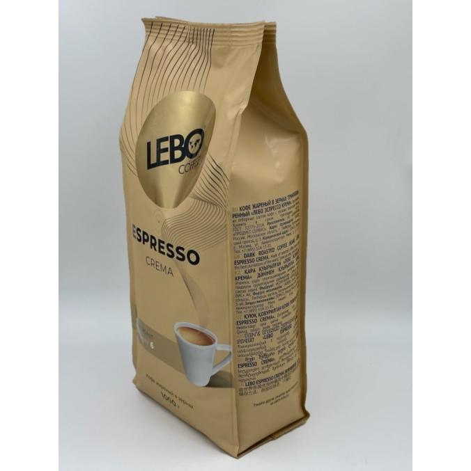 Кофе в зернах LEBO Espresso CREMA 1000 г