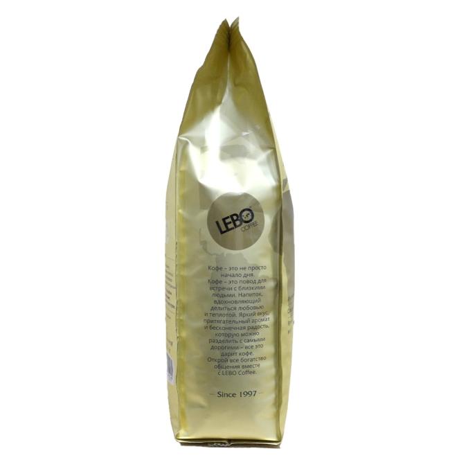 Кофе в зернах LEBO GOLD Арабика 1000 г
