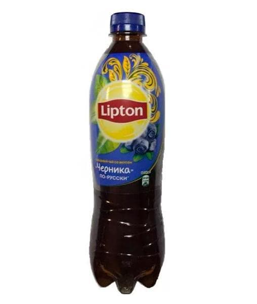 Чай Черника по-русски Lipton Tea 500мл ПЭТ