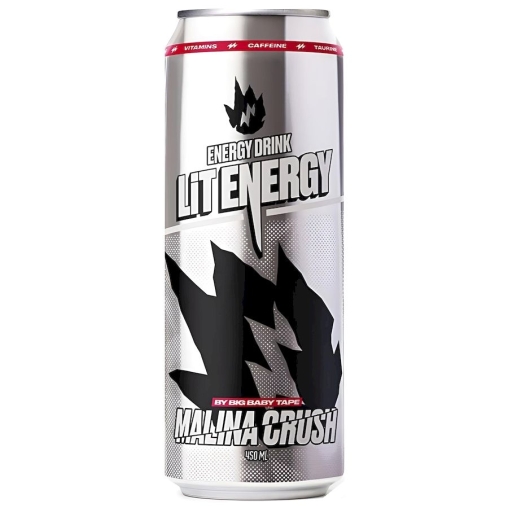 Энергетический напиток Lit Energy Malina Crush 450 мл ж/б