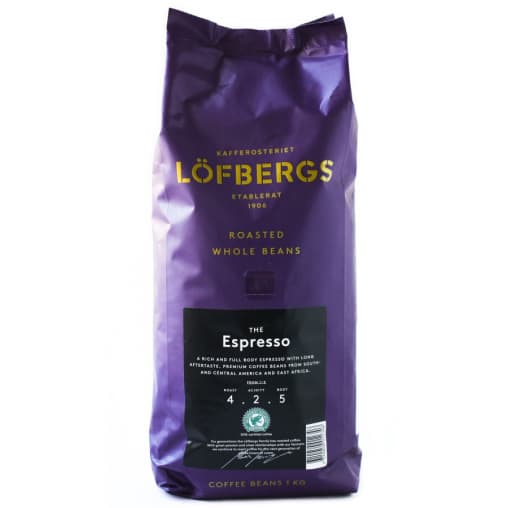 Кофе в зернах Lofbergs Espresso 1000 гр