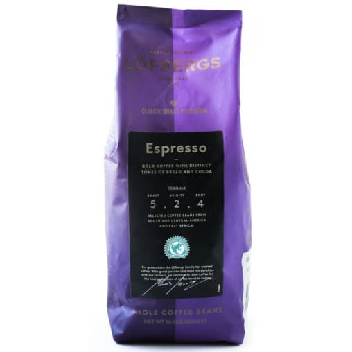 Кофе в зернах Lofbergs Espresso 400 г