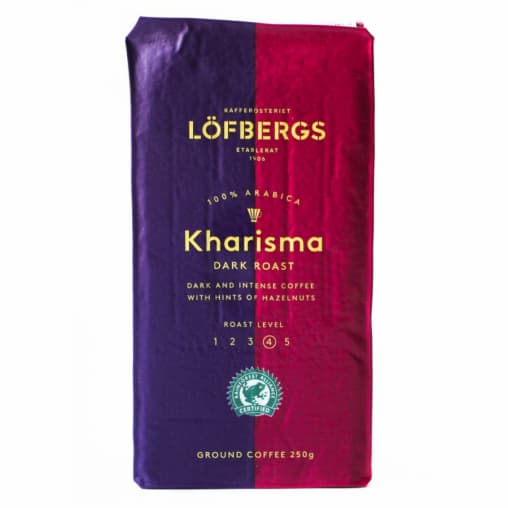 Кофе молотый Lofbergs Kharisma 250 гр
