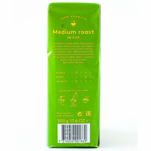 Кофе молотый Lofbergs Medium Roast in cup 500 г