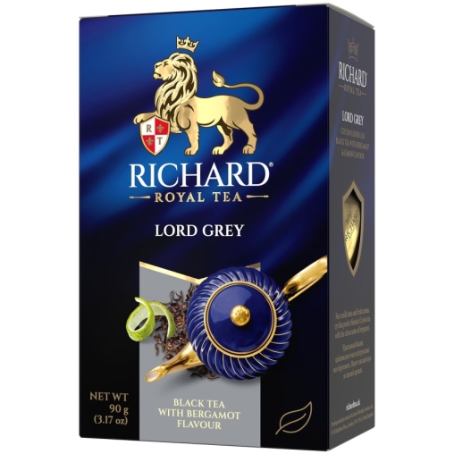Чай черный Richard Lord Grey среднелистовой 90 г