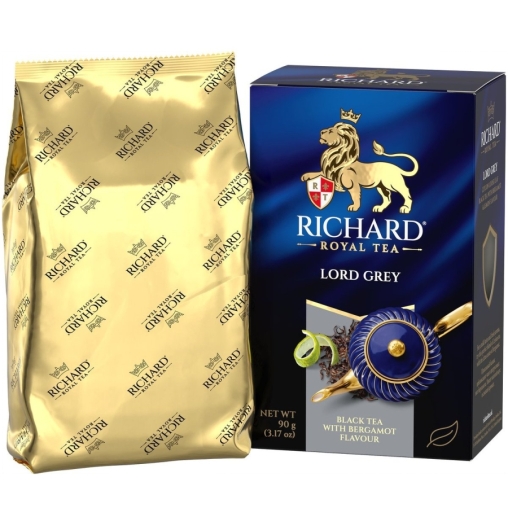 Чай черный Richard Lord Grey среднелистовой 90 г
