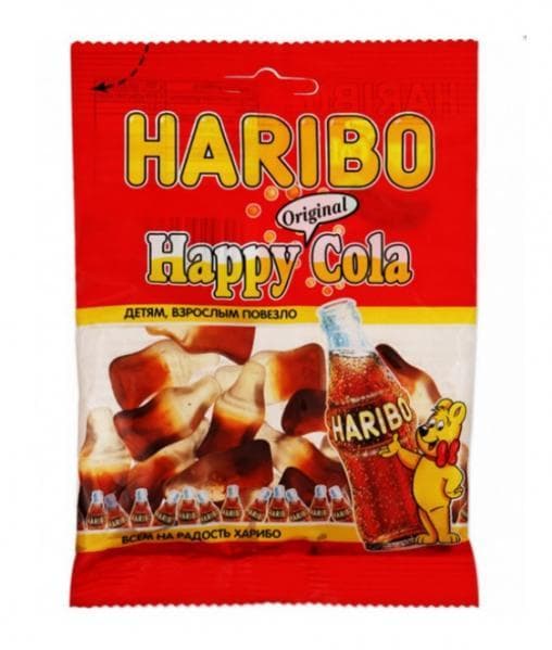Мармелад Харибо Веселая Кола Haribo Happy Cola 70гр
