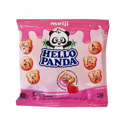 Печенье Hello Panda Клубника 8 г