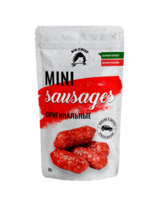 Mini sausages мини-сосиски ОРИГИНАЛЬНЫЕ 70 г