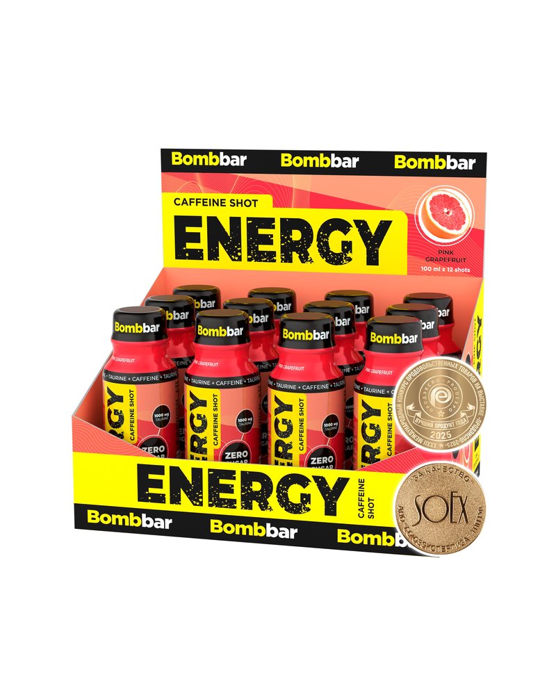 Энергетический шот Energy - Розовый грейпфрут