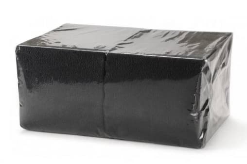 Салфетки бумажные Complement Черные 24×24 см 400 шт.