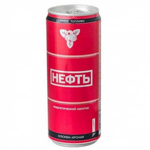 Энергетический напиток Neft Клюква Арония ж/б 500 мл