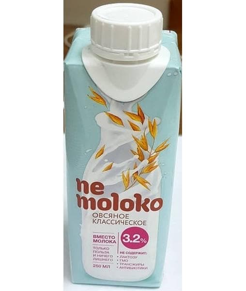 Напиток Nemoloko Немолоко классическое 3.2% 250 мл тетрапак