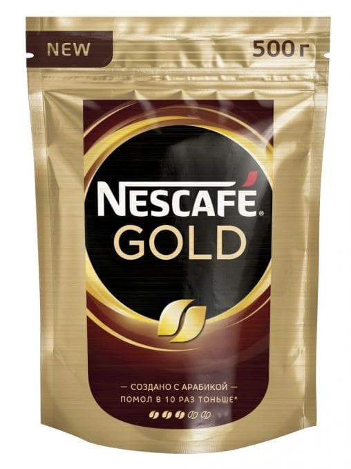 Кофе растворимый Nescafé Gold пакет 500 г