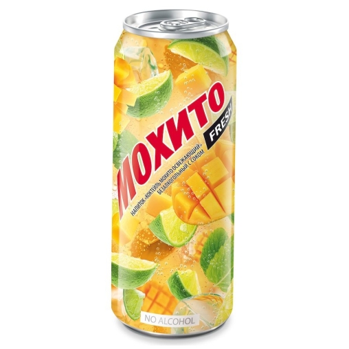 Напиток газированный Очаково Мохито Манго 450 мл ж/б