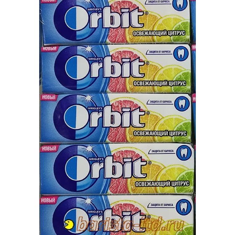 Жевательная резинка Orbit Освежающий цитрус 13,6г
