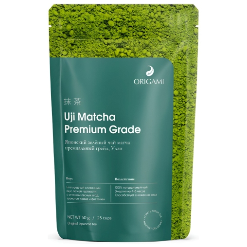 Японский чай ORIGAMI TEA Удзи матча premium grade 50 г