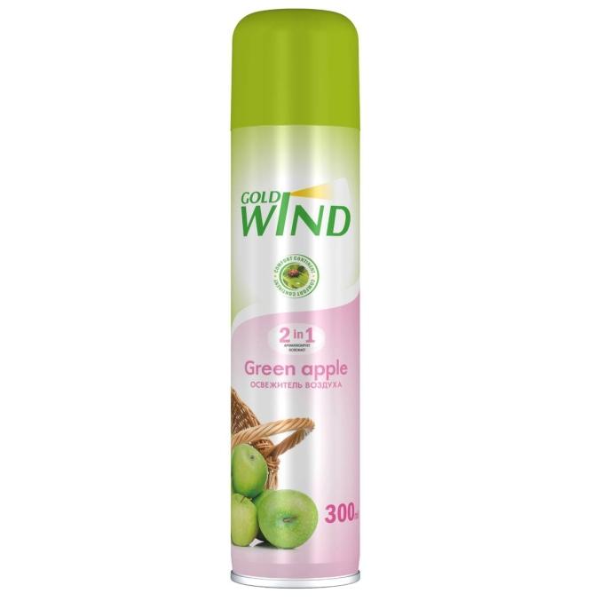 Освежитель воздуха Gold Wind Green apple 300 мл Освежитель воздуха Gold Wind Green apple 300 мл