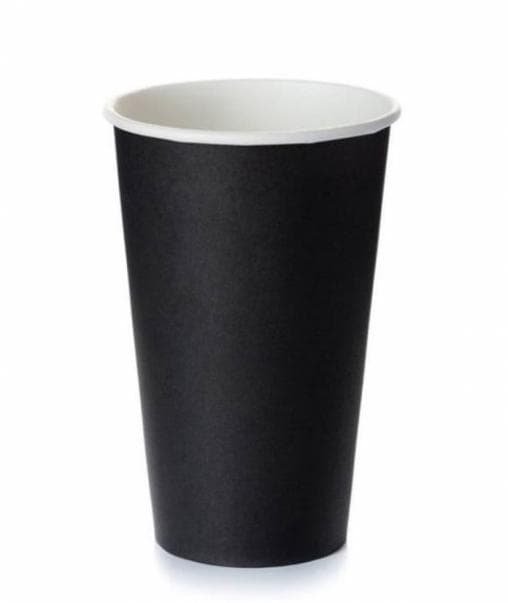 Бумажный стакан Huhtamaki SP16S черный d=90 400мл