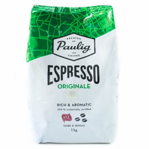 Кофе в зернах Paulig Espresso Originale 1000 г