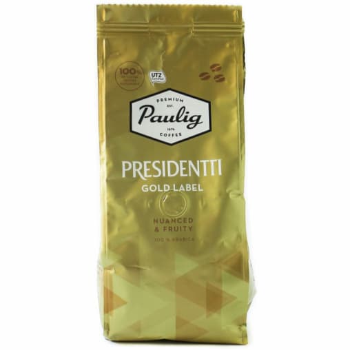 Кофе в зернах Paulig Presidentti Gold Label 250 г