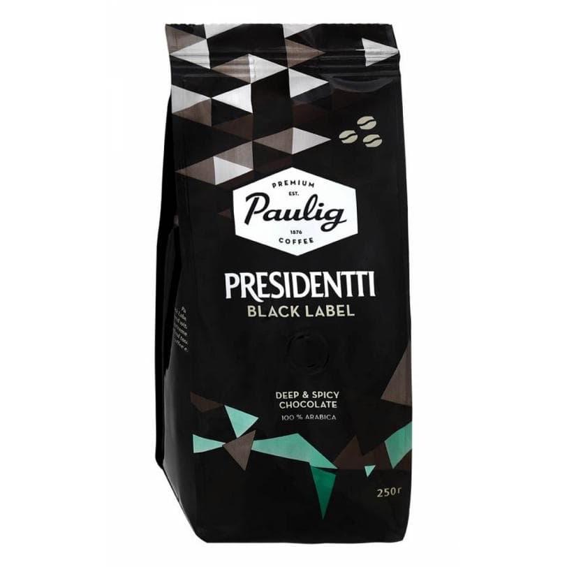 Кофе в зернах Paulig Presidentti Black Label 250 г