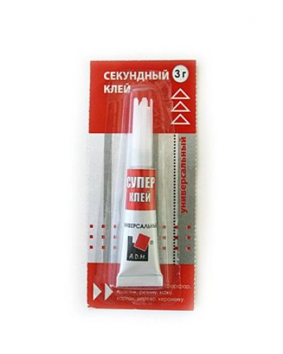 Клей секундный A.D.M. Супер 3 г