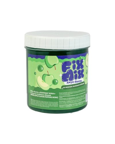 Джус боллы Fix Mix Зеленое Яблоко 1200 г