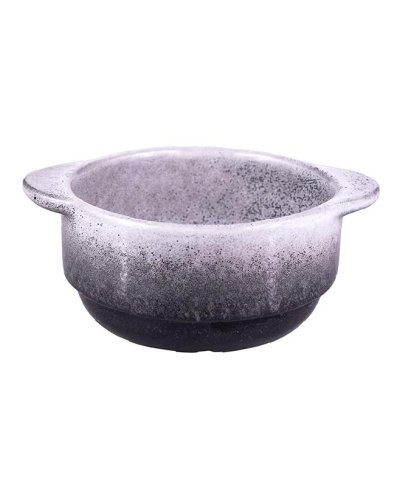 Чашка бульонная Млечный путь фарфоровая 300 мл Черная