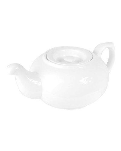 Чайник заварочный фарфоровый 900 мл Белый