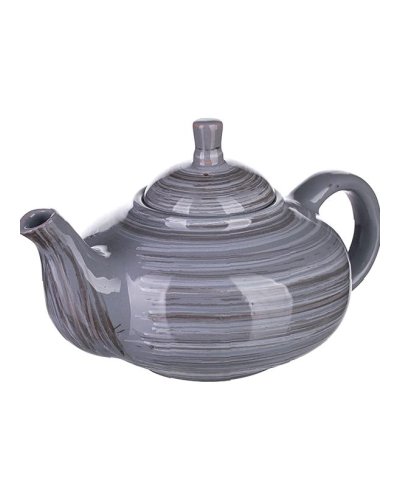 Чайник заварочный керамический Пинки 700 мл Серый
