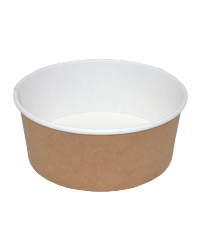 Контейнер бумажный Round Bowl 1300 мл d=185 Крафт Контейнер бумажный Round Bowl 1300 мл d=185 Крафт