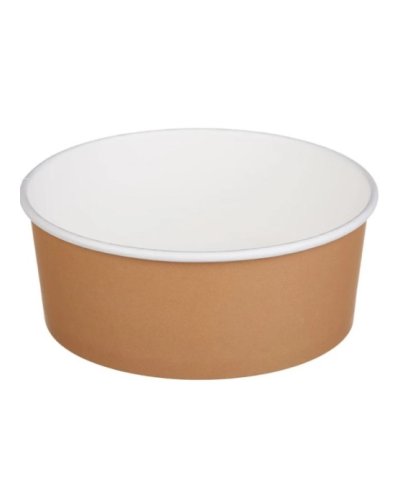 Контейнер бумажный Round Bowl 750 мл d=150 Крафт