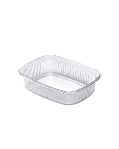 Контейнер PP прямоугольный 125 мл Прозрачный 108×82×26 мм