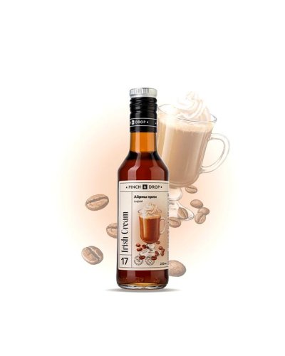Сироп Pinch&Drop Айриш Крим в стеклянной бутылке 250 мл