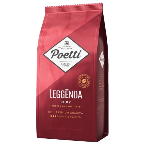 Кофе в зернах Poetti Leggenda Ruby 1000 г