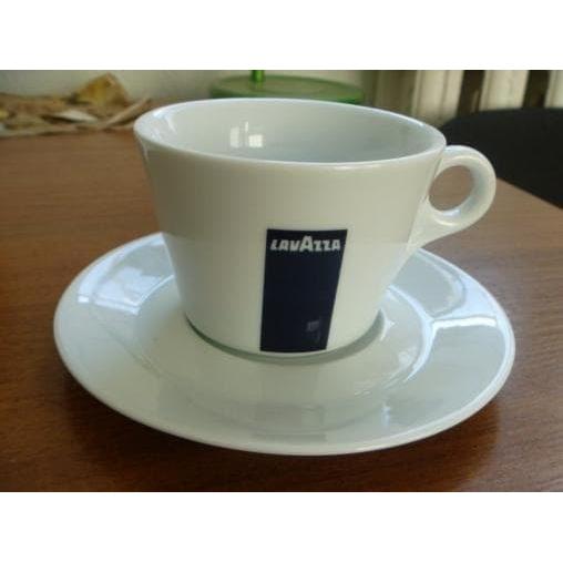 Кофейная чашка и блюдце для Американо (набор Lavazza)