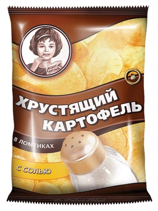 Чипсы Хрустящий картофель Соль 40 г