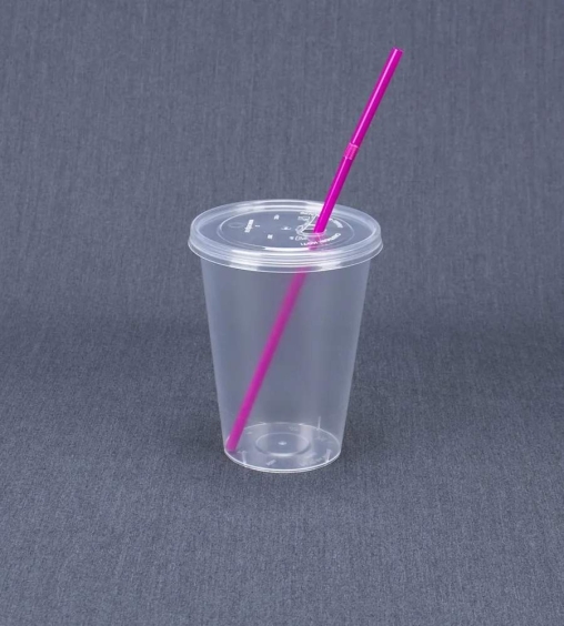 Стакан Bubble cup PP прозрачный глянцевый d=90 375 мл