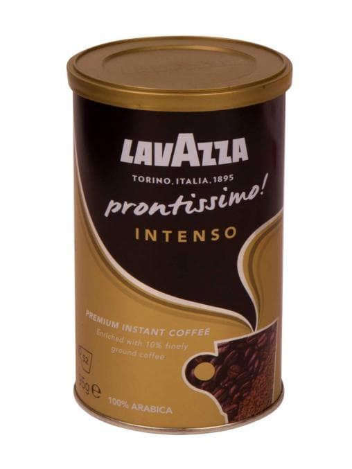 Кофе раств. с молотым Lavazza Prontissimo Intenso банка 95г