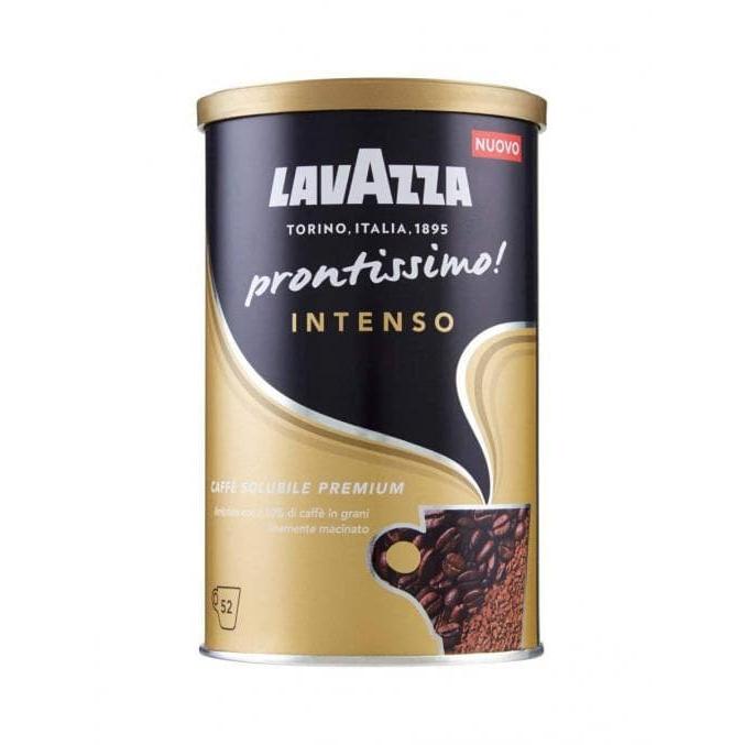 Кофе растворимый с молотым Lavazza Prontissimo Intenso банка 95 г