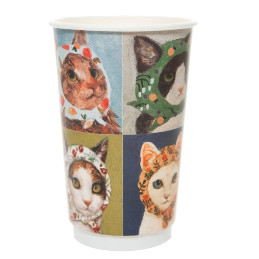 Стакан бумажный 2-слойный CATS d=90 450 мл