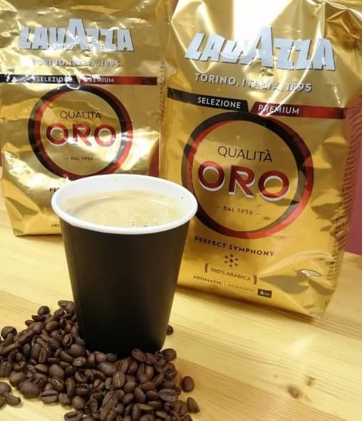 Кофе в зернах Lavazza Qualita Oro 1000 гр