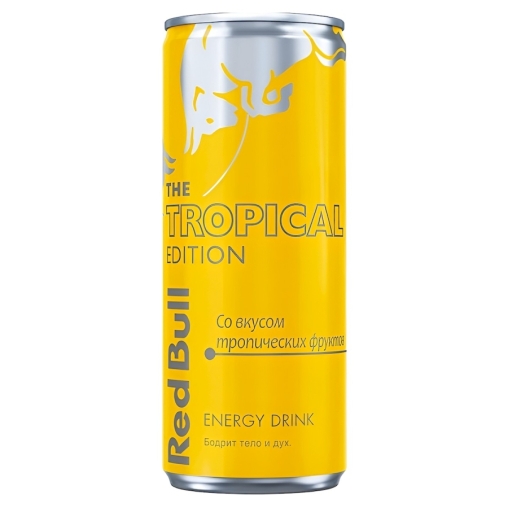 Red Bull Tropical Edition Ред Булл 250 мл ж/б