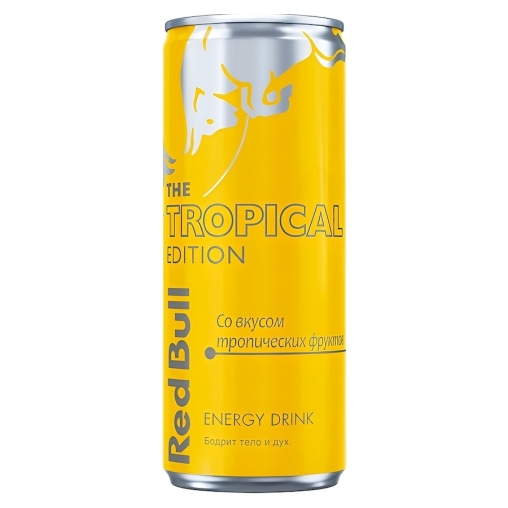 Red Bull Tropical Edition Ред Булл 250 мл ж/б