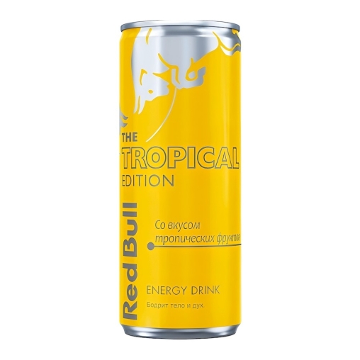 Red Bull Tropical Edition Ред Булл 250 мл ж/б