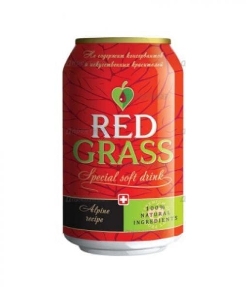 Напиток Ред Грасс Red Grass 330мл ж/б